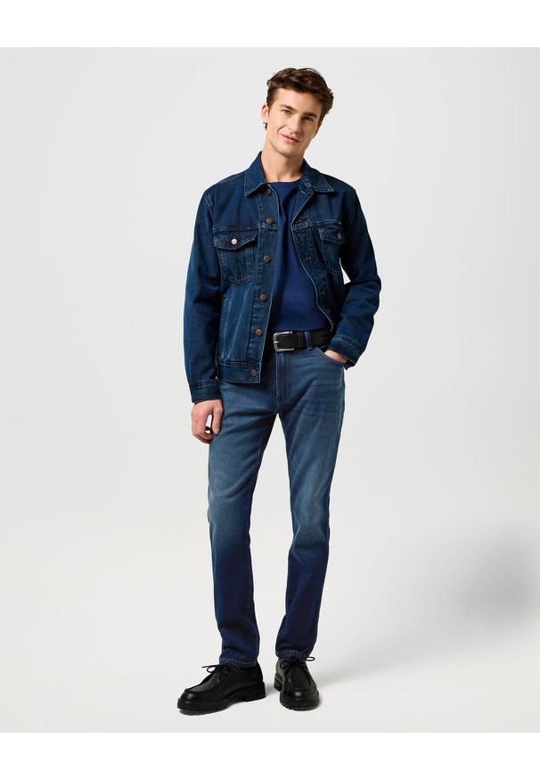 Wrangler - MESKIE SPODNIE WRANGLER RIVER FOG 112370922