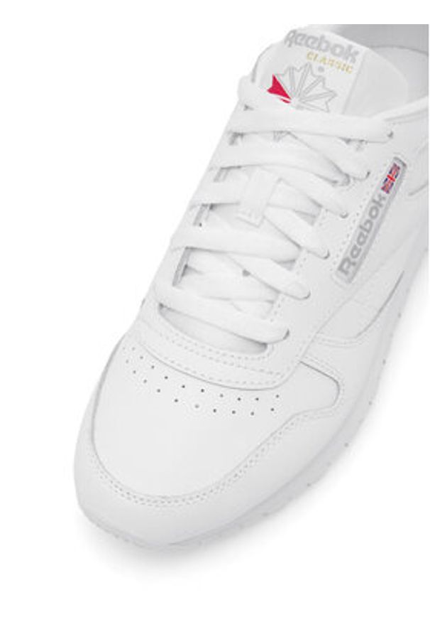 Reebok Sneakersy Classic Leather 100008496 Biały. Kolor: biały. Materiał: skóra. Model: Reebok Classic