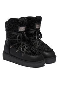 D.Franklin Śniegowce DFSH370004 Czarny. Kolor: czarny. Materiał: skóra #4