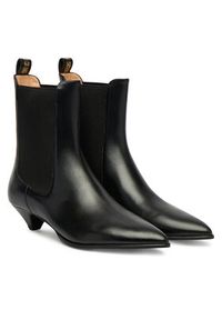 Love Moschino - LOVE MOSCHINO Botki JA21093G0NIA0000 Czarny. Kolor: czarny. Materiał: skóra #2