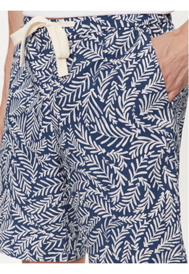 United Colors of Benetton - United Colors Of Benetton Szorty materiałowe 4A5MU900L Niebieski Regular Fit. Kolor: niebieski. Materiał: bawełna