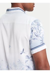 Guess Koszula M4YH39 WF1T2 Niebieski Regular Fit. Kolor: niebieski. Materiał: syntetyk #2