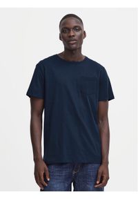 Blend T-Shirt 20716515 Granatowy Regular Fit. Kolor: niebieski. Materiał: bawełna
