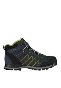 Buty trekkingowe męskie CMP Thiamat Mid Antracytowe. Kolor: biały, wielokolorowy, niebieski. Materiał: materiał, skóra, syntetyk