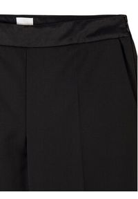 BOSS - Boss Spodnie materiałowe Taxtiny 50441976 Czarny Regular Fit. Kolor: czarny. Materiał: wełna, materiał