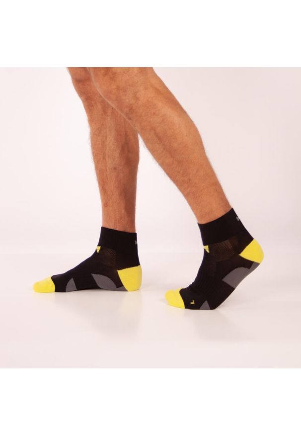 XTREME SOCKSWEAR - Skarpety kolarskie Xtreme Quarter, 3 par, Multi Czarne. Kolor: czarny. Sport: kolarstwo