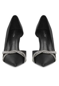 DeeZee Szpilki BG-2032 Czarny. Kolor: czarny. Materiał: skóra. Obcas: na szpilce #7