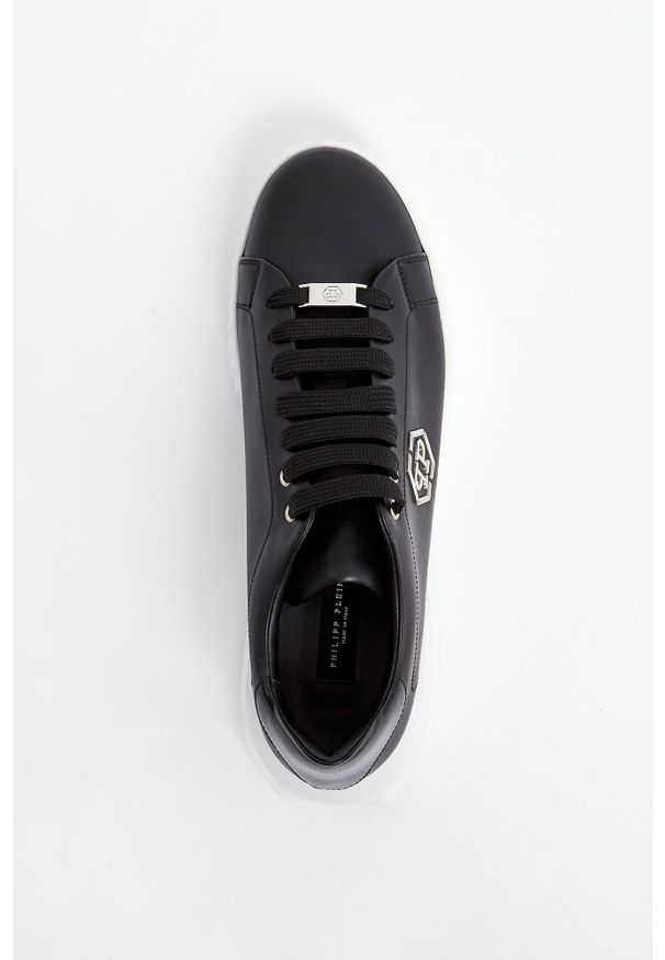 Philipp Plein - Sneakersy męskie skórzane PHILIPP PLEIN. Materiał: skóra