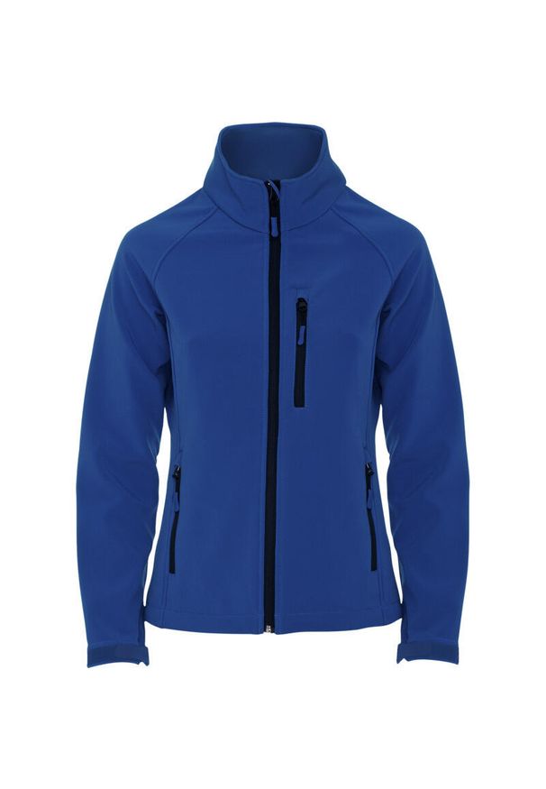 ROLY - Kurtka Damska Antartida Soft Shell. Kolor: niebieski. Sport: turystyka piesza