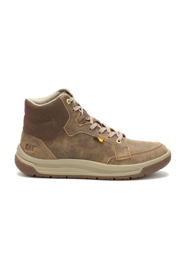 CATerpillar - Buty Sneakersy Męskie Caterpillar Cat Apa Cush Mid. Kolor: brązowy