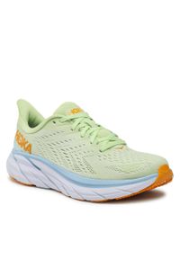 HOKA - Buty Hoka Clifton 8 1119393 BSSNG. Kolor: żółty, wielokolorowy, złoty. Materiał: mesh, materiał