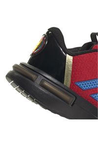 Adidas - Buty adidas Marvel Iron-Man Racer Jr IG3560 czerwone. Okazja: na co dzień. Zapięcie: sznurówki. Kolor: czerwony. Materiał: materiał. Wzór: motyw z bajki. Model: Adidas Racer #5