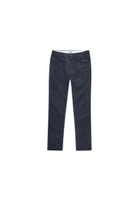Wrangler - WRANGLER MĘSKIE SPODNIE SZTRUKSOWE GREENSBORO DARK NAVY 112358044 W15Q008616