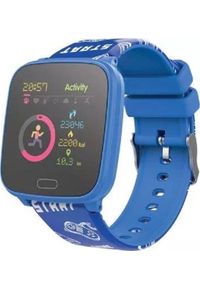 FOREVER - Smartwatch Forever IGO JW-100 Niebieski. Rodzaj zegarka: smartwatch. Kolor: niebieski #1