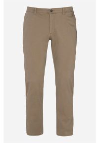 JACK & JONES PLUS - Spodnie typu chinos Plus Size Slim Marco Bowie. Kolekcja: plus size. Kolor: beżowy. Styl: klasyczny