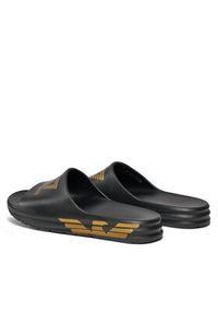 EA7 Emporio Armani Klapki XBP008 XK337 M700 Czarny. Kolor: czarny #3