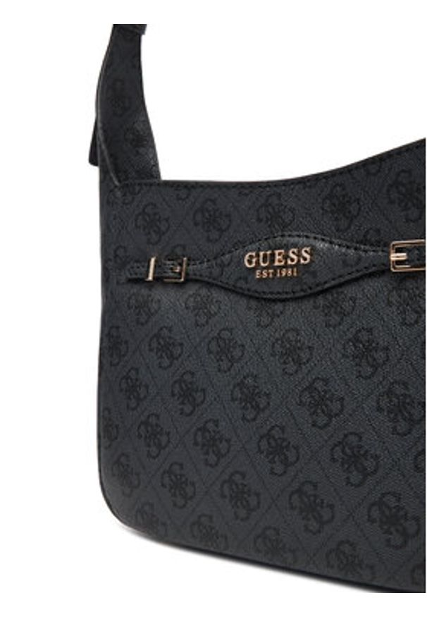 Guess Torebka Katya HWSG96 52010 Szary. Kolor: szary. Materiał: skórzane