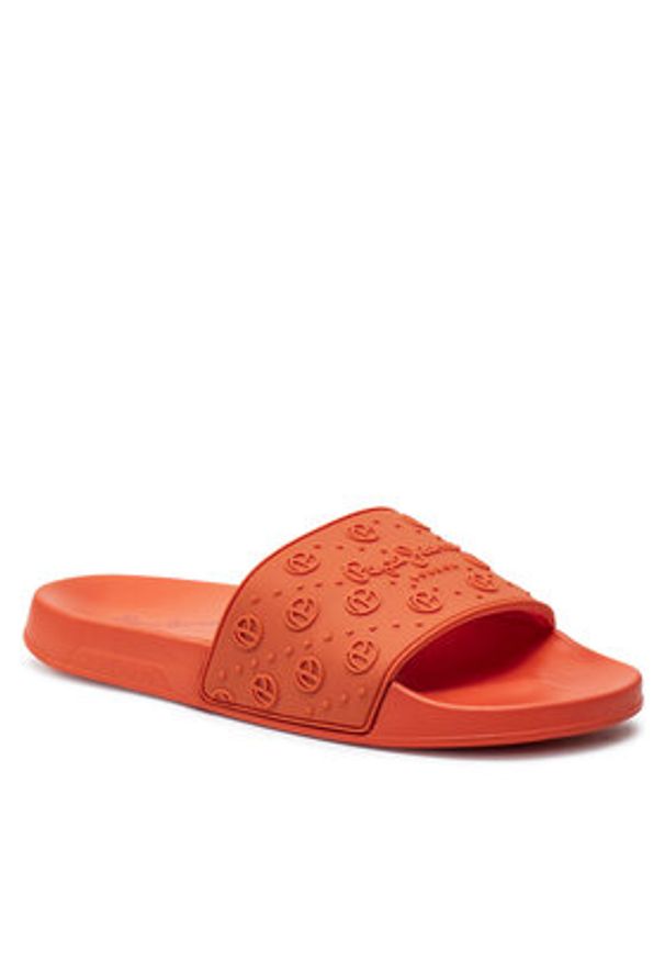 Pepe Jeans Klapki Slider Sport W PLS70146 Różowy. Kolor: różowy. Materiał: syntetyk. Styl: sportowy