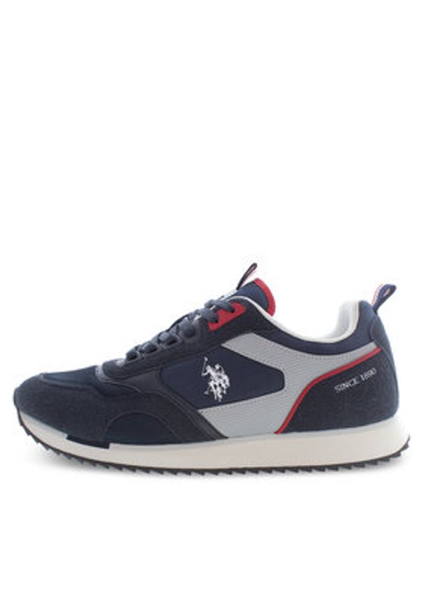 U.S. Polo Assn. Sneakersy Ethan ETHAN001 Granatowy. Kolor: niebieski. Materiał: materiał