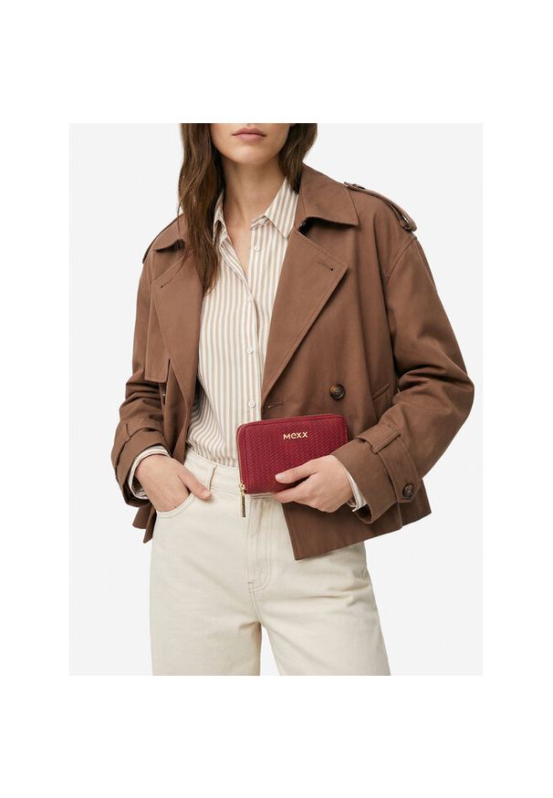 Portfel MEXX. Kolor: czerwony