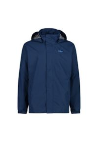 Kurtka przeciwdeszczowa z kapturem CMP Snaps. Typ kołnierza: kaptur. Kolor: niebieski. Materiał: puch. Sport: turystyka piesza #1