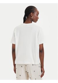 Vero Moda T-Shirt Salli Mette 10344804 Biały Regular Fit. Kolor: biały. Materiał: bawełna #6