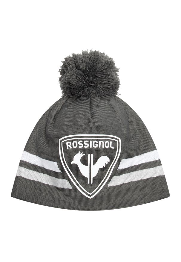Czapka zimowa Rossignol Jr Rooster. Kolor: szary. Sezon: zima. Styl: sportowy