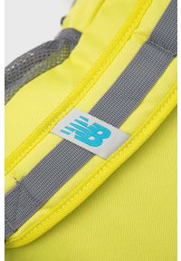 New Balance Plecak LAB11107SYE kolor żółty duży z nadrukiem. Kolor: żółty. Wzór: nadruk #4