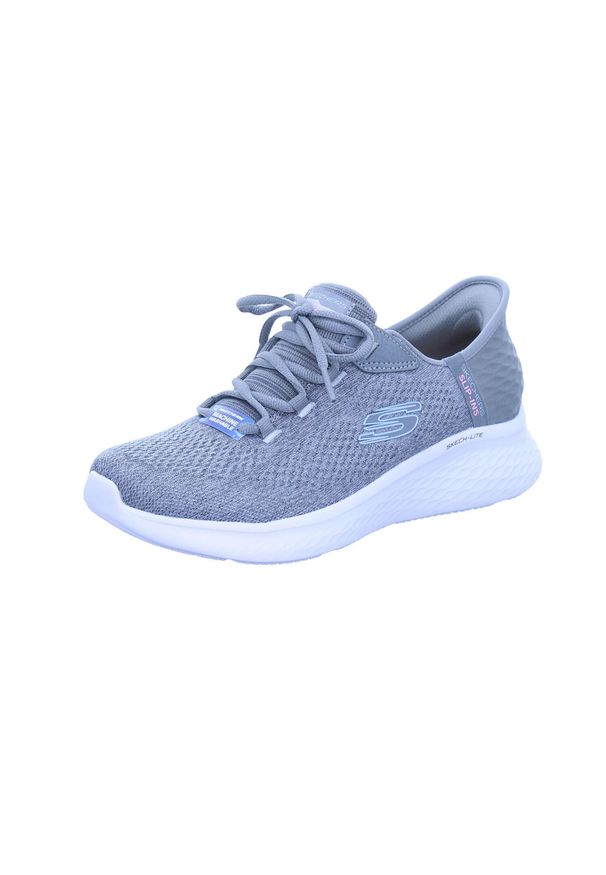 skechers - Buty do chodzenia damskie Skechers Pro-natur. Kolor: szary. Materiał: materiał, syntetyk. Szerokość cholewki: normalna. Sport: turystyka piesza