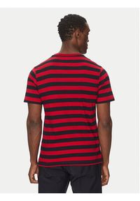 TOMMY HILFIGER - Tommy Hilfiger T-Shirt Essential MW0MW37283 Czerwony Regular Fit. Kolor: czerwony. Materiał: bawełna #3