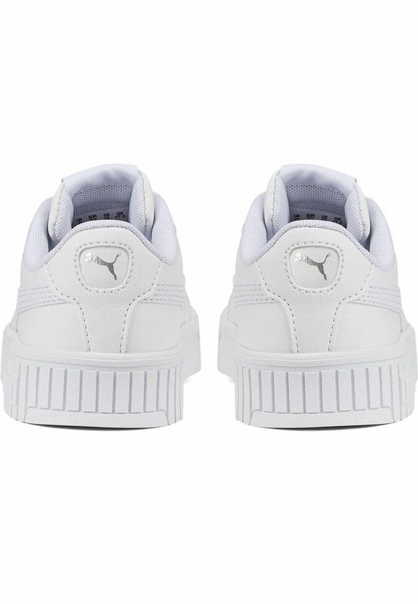 Puma - Dziecięce sneakersy Carina 2.0 PUMA White Silver Gray. Kolor: biały, wielokolorowy, szary. Sezon: lato