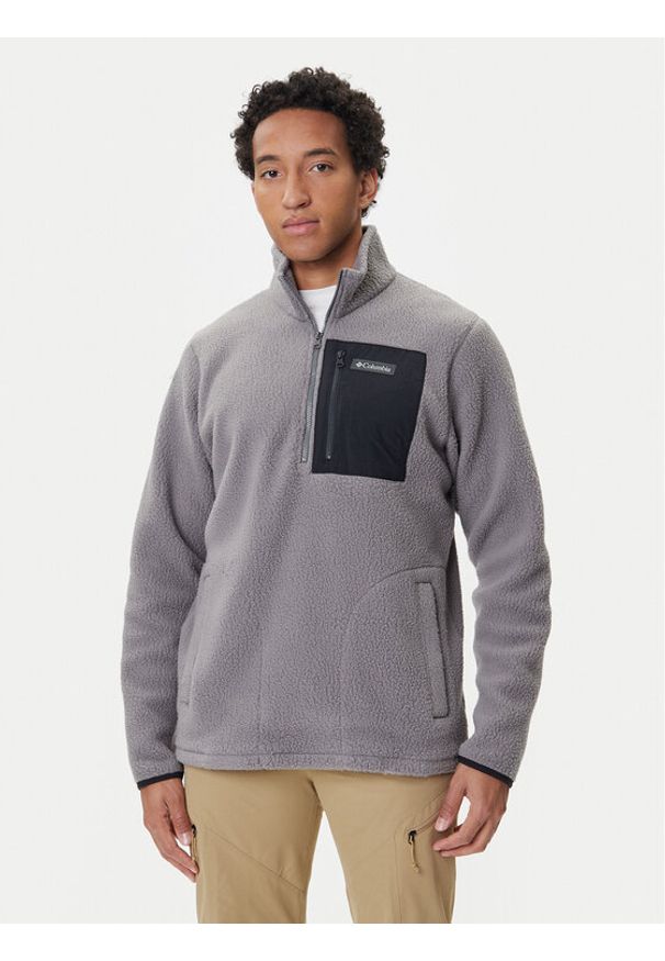 columbia - Columbia Polar Jasper Ridge™ 2142411 Szary Regular Fit. Kolor: szary. Materiał: syntetyk