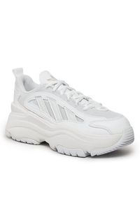 Adidas - adidas Sneakersy Ozgaia W IG6047 Biały. Kolor: biały. Materiał: materiał, mesh