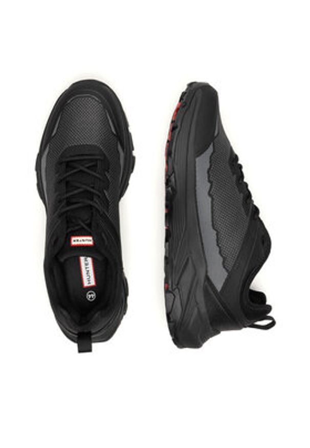 Hunter Sneakersy H1-027 Czarny. Kolor: czarny. Materiał: materiał