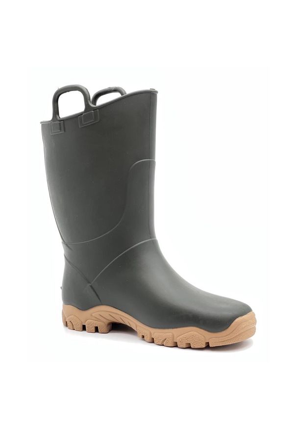 Boatilus - Kalosze dziecięce BOATILUS DUCKY SMELLY WELLY RAIN BOOT. Kolor: szary