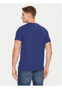 TOMMY HILFIGER - Tommy Hilfiger T-Shirt Tommy Logo MW0MW11797 Granatowy Regular Fit. Kolor: niebieski. Materiał: bawełna #5