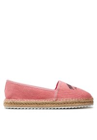 Tommy Jeans Espadryle Tjw Varsity Espadrille EN0EN02470 Różowy. Kolor: różowy. Materiał: materiał