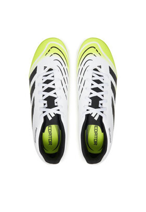 Adidas - adidas Buty do piłki nożnej Predator Club JH8854 Biały. Kolor: biały. Materiał: skóra
