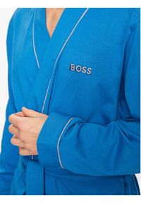 BOSS - Boss Szlafrok 50474105 Niebieski. Kolor: niebieski. Materiał: bawełna #3