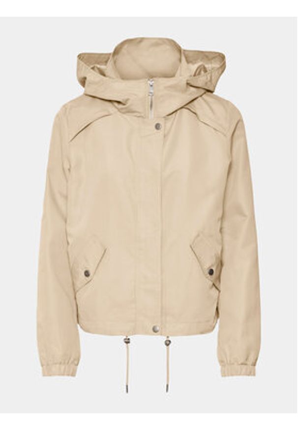 Vero Moda Kurtka przejściowa Zoa 10278214 Beżowy Regular Fit. Kolor: beżowy. Materiał: syntetyk