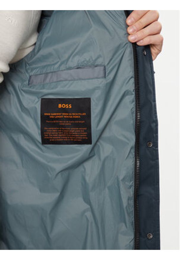 BOSS Kurtka zimowa Oneon-W 50498224 Niebieski Relaxed Fit. Kolor: niebieski. Materiał: syntetyk. Sezon: zima