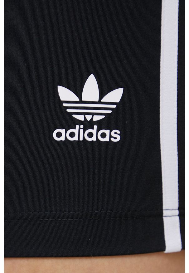 adidas Originals - Szorty H59866. Kolor: czarny. Materiał: materiał, dzianina