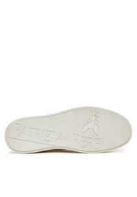 Patrizia Pepe Sneakersy PPJ307.22 Beżowy. Kolor: beżowy. Materiał: zamsz, skóra #3