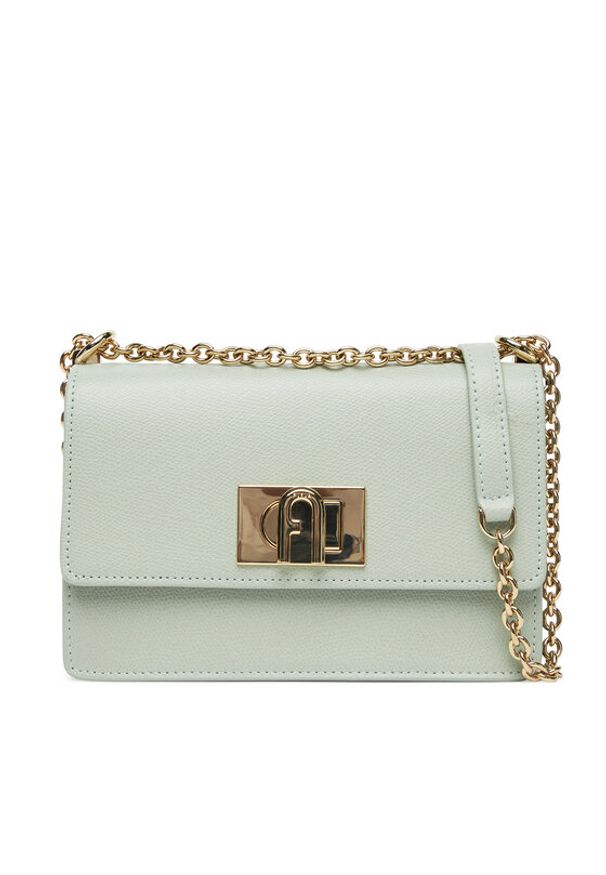Furla Torebka BAFKACO ARE000 RUG00 Błękitny. Kolor: niebieski. Materiał: skórzane