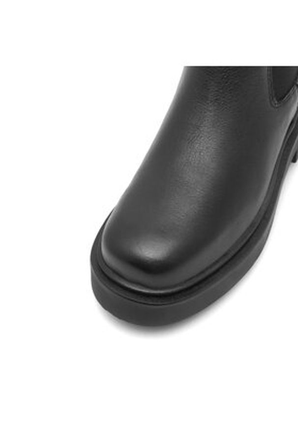 Sergio Bardi Sztyblety RST-C1059-01SB Czarny. Kolor: czarny. Materiał: skóra