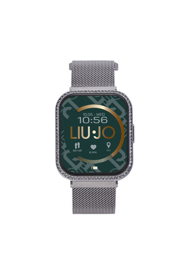 Liu Jo Smartwatch Voice Slim Luxury SWLJ097 Szary. Rodzaj zegarka: smartwatch. Kolor: szary