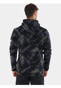FUNDANGO - Bluza Polarowa Męska Fundango Nestor. Kolor: wielokolorowy, czarny. Materiał: polar. Sport: turystyka piesza #2