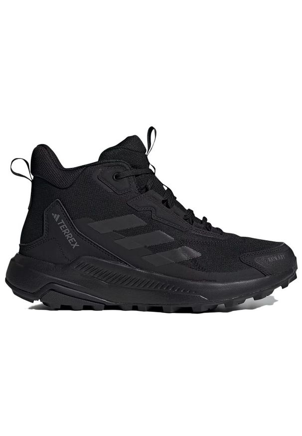 Adidas - Buty damskie adidas Terrex Anylander Mid Rain.Rdy Hiking ID3473 - czarne. Kolor: czarny. Materiał: syntetyk. Szerokość cholewki: normalna. Model: Adidas Terrex. Sport: wspinaczka