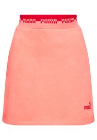 Puma Spódnica mini Amplified 585915 Różowy Regular Fit. Kolor: różowy. Materiał: bawełna