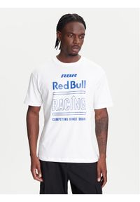 Pepe Jeans T-Shirt Red Bull Racing History RM500020 Biały Regular Fit. Kolor: biały. Materiał: bawełna